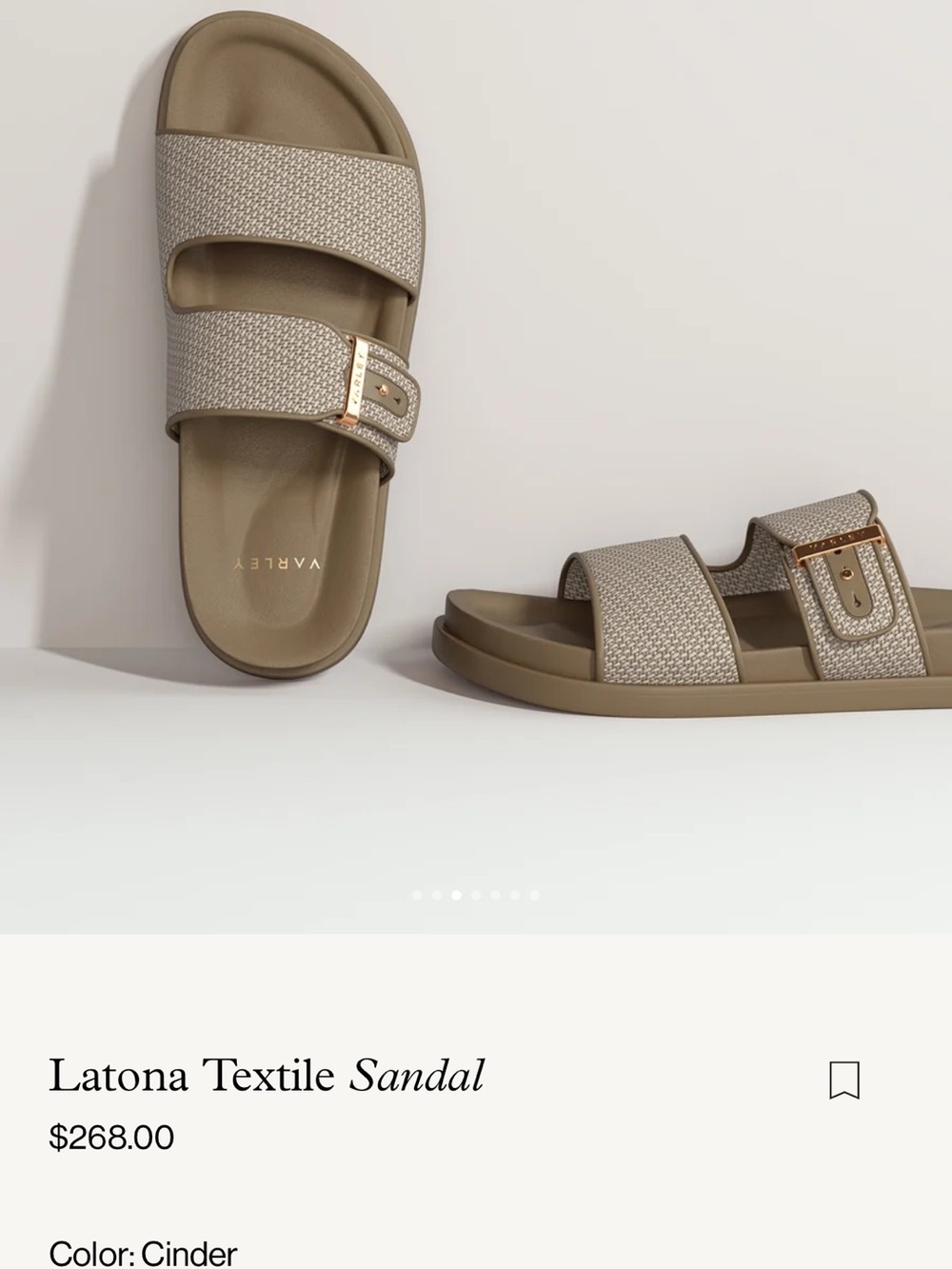 EUC Varley Latona Sandals size 36 or 6